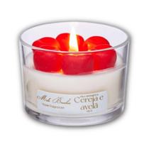 Vela aromática cereja e avelã - 100 gr Vela aromática cereja e avelã - 100 gr