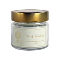 Vela Aromática Cereja e Avelã 140g Anizia