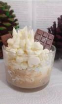 Vela Aromática CHANTILLY COM CHOCOLATE 120/220 Gramas ResinaAroma