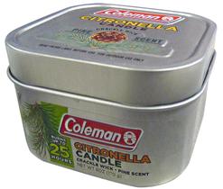 Vela Aromática Coleman Pine com Citronela e Mecha de Madeira - 175ml