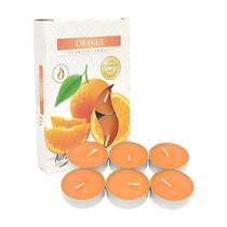 Vela Aromática Com 6 Unidades - Orange - Aura Candles