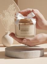 Vela Aromática Convite Para Madrinha De Batizado E Casamento