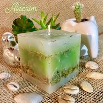 Vela aromática de alecrim 252g - proteção Vela aromática de alecrim 252g - proteção