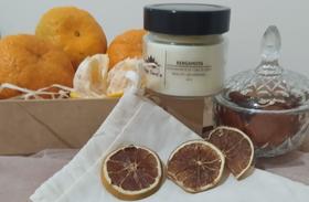 Vela aromática de bergamota 140 grs Vela aromática de bergamota 140 grs