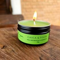 Vela Aromática de Casca e Folha Fergus Candles Vela Aromática de Casca e Folha Fergus Candles