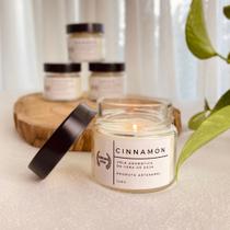 Vela aromática de cera de soja - cinnamon