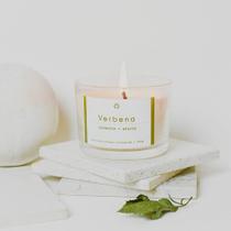 Vela Aromática de Verbena - Duração de 15 Horas (Cítrico)