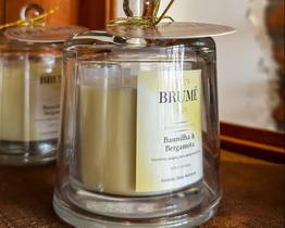 Vela aromática Domus 210ml Baunilha & Bergamota