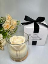 Vela Aromática Elegance Flower Chá Branco 190g