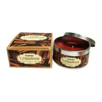 Vela Aromática em Lata Indiana Goloka Canela 70 gr Vegano
