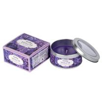 Vela Aromática em Lata Indiano Goloka Violeta 70 gr Vegano