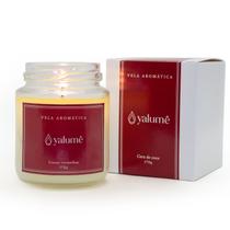 Vela aromática Frutas Vermelhas 35 horas (170g) - Yalumê - Vela perfumada sem parafina