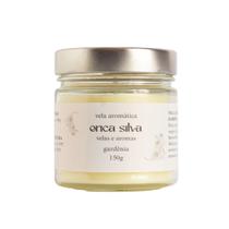 Vela Aromática Gardênia 150g Perfume Floral e Elegante