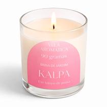 Vela aromática kalpa perfumada aroma brisa de jardim 90g aromaterapia Vela aromática kalpa perfumada aroma brisa de jardim 90g aromaterapia