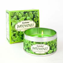 Vela Aromática Lata Indiana Goloka Vegano - Escolha O Aroma Vela Aromática Lata Indiana Goloka Vegano - Escolha O Aroma