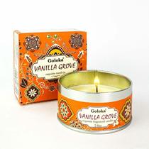 Vela Aromática Lata Indiana Goloka Vegano - Escolha O Aroma Vela Aromática Lata Indiana Goloka Vegano - Escolha O Aroma