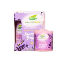 Vela Aromática Lavanda Inglesa 60g - Amazônia Aromas Vela Aromática Lavanda Inglesa 60g - Amazônia Aromas