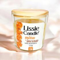 Vela Aromática Mirra & Incenso 170g - Lissie Candle