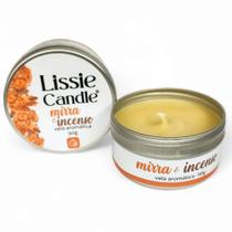 Vela Aromática Mirra & Incenso 90g - Lissie Candle