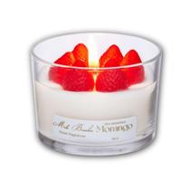 Vela aromática morango - 100 gr Vela aromática morango - 100 gr