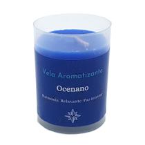 Vela Aromática Oceano Vela Perfumada Harmonia e Paz 90g