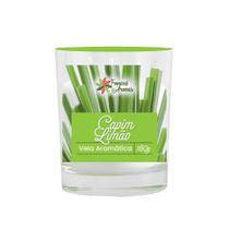Vela Aromática Perfumada 180gr Capim Limão Vela Aromática Perfumada 180gr Capim Limão