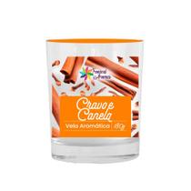 Vela Aromática Perfumada 180gr Cravo e Canela