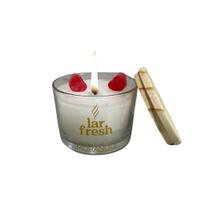 Vela Aromática Perfumada 6 Fragrâncias 100g Presente Vidro