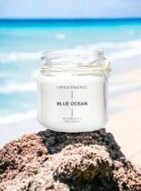 Vela Aromática Perfumada Blue Ocean 160gr - Lumus Essence
