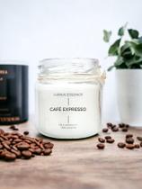 Vela Aromática Perfumada Café Expresso 160gr - Lumus Essence