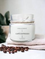 Vela Aromática Perfumada Café Expresso 180gr - Lumus Essence