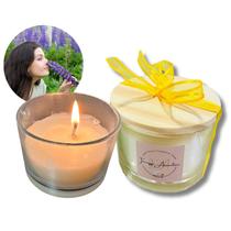 Vela Aromática Perfumada CASCAS E FOLHAS - Cera Sem Parafina 100g Dura Mais de 30h - GKS Vela Aromática Perfumada CASCAS E FOLHAS - Cera Sem Parafina 100g Dura Mais de 30h - GKS