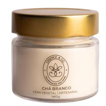 Vela Aromática Perfumada Chá Branco 140g Essence e Co.
