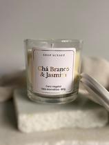 Vela Aromática Perfumada Chá Branco & Jasmim 180g