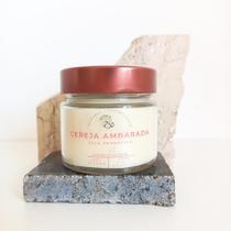 Vela Aromática Perfumada de Cereja Ambarada - 140g