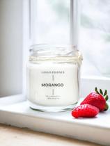 Vela Aromática Perfumada de Morango com Chantilly 160gr - Lumus Essence