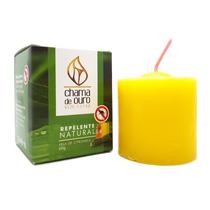 Vela Aromática Perfumada Decorativa Repelente Citronela 60g Vela Aromática Perfumada Decorativa Repelente Citronela 60g