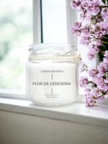 Vela Aromática Perfumada Flor de Cerejeira 160gr - Lumus Essence