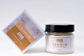 Vela Aromática Perfumada Jasmim Linha Classic 140g Vela Aromática Perfumada Jasmim Linha Classic 140g