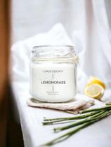Vela Aromática Perfumada Lemongrass 160gr - Lumus Essence