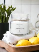 Vela Aromática Perfumada Lemongrass 180gr - Lumus Essence