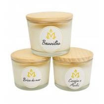 Vela Aromática Pote de Vidro 100g