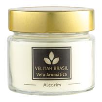 Vela Aromática Premium Alecrim 140g 30h Velitah Brasil