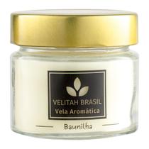 Vela Aromática Premium Baunilha 140g 30h Velitah Brasil