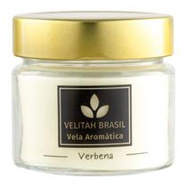 Vela Aromática Premium Verbena 140g 30h Velitah Brasil