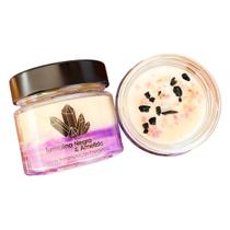 Vela Aromática Turmalina Negra E Ametista Transmutação 150g