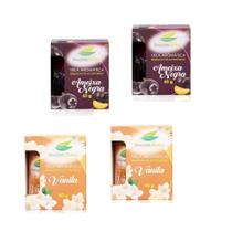 Vela Aromática Vanila e Ameixa Negra - Amazônia Aromas - Kit