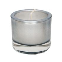 Vela Aromática - Vanilla (Baunilha) - Prata - 1 unidade - Cromus - Rizzo