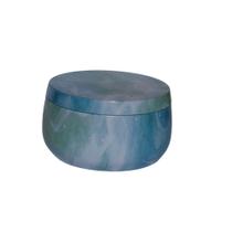 Vela Aromática Vegetal Artesanal Premium Na Lata Tie Dye 200G Vegana