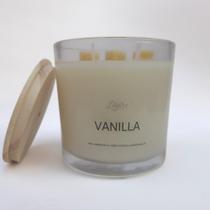 Vela Aromática Vegetal Perfumada Vanilla 190g Likare - Likare Home & Beauty